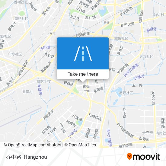 乔中路 map