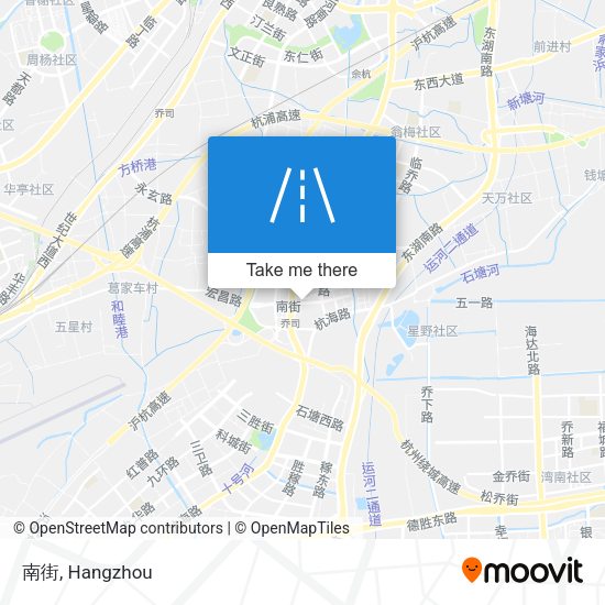 南街 map