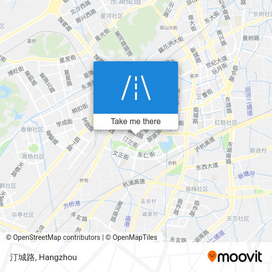 汀城路 map