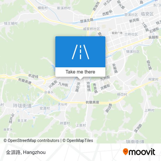 金源路 map