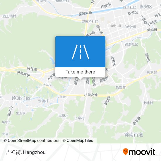 吉祥街 map