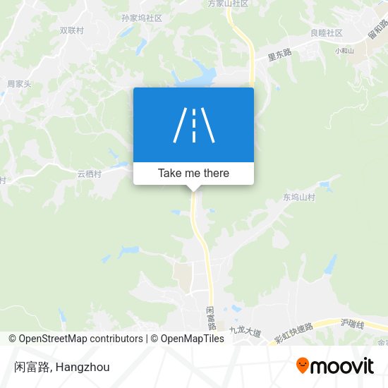 闲富路 map