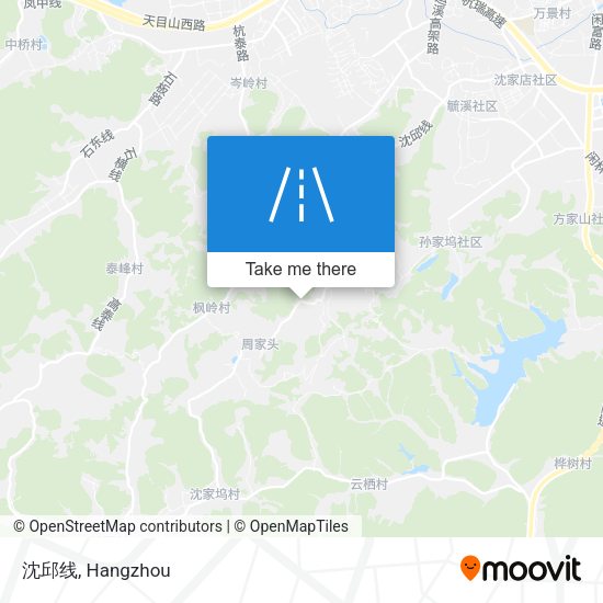 沈邱线 map