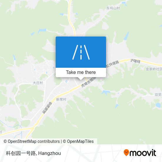 科创园一号路 map