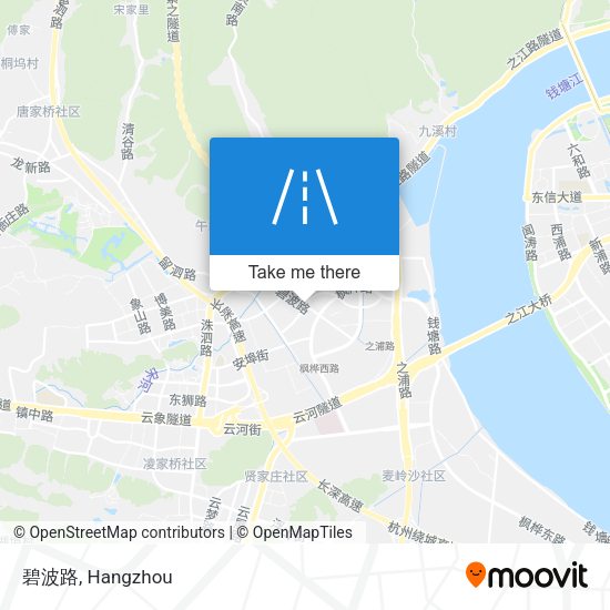碧波路 map