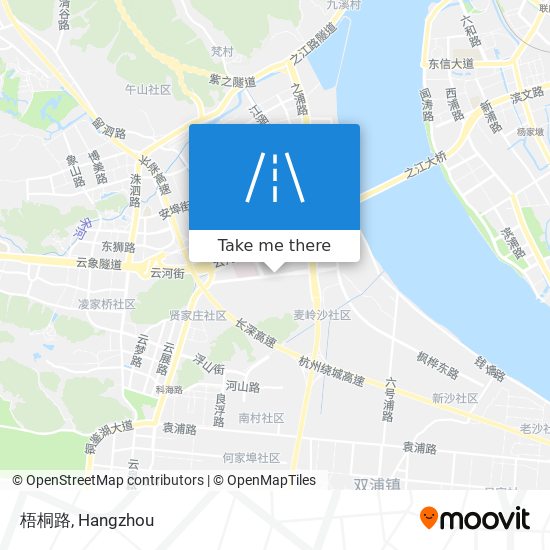 梧桐路 map