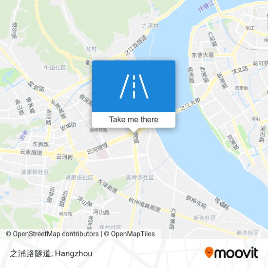 之浦路隧道 map