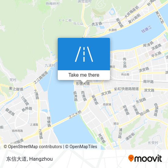 东信大道 map