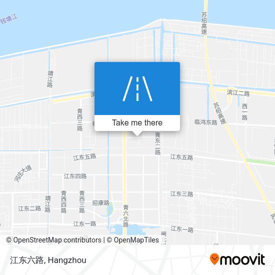 江东六路 map