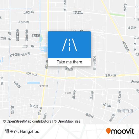 通围路 map