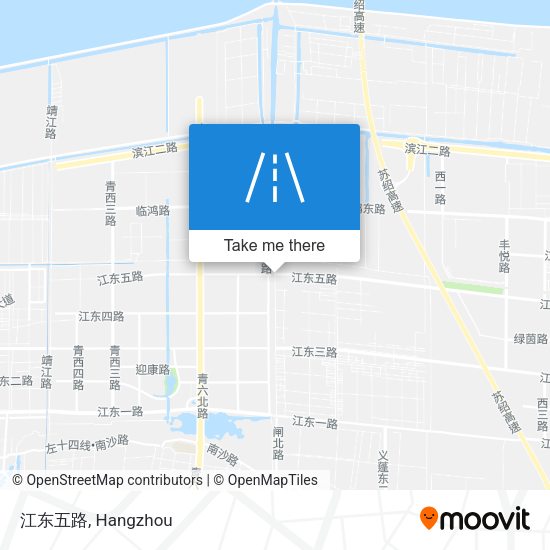 江东五路 map