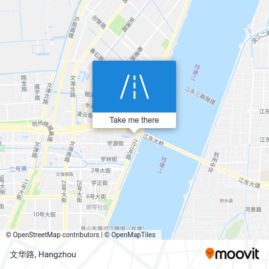 文华路 map