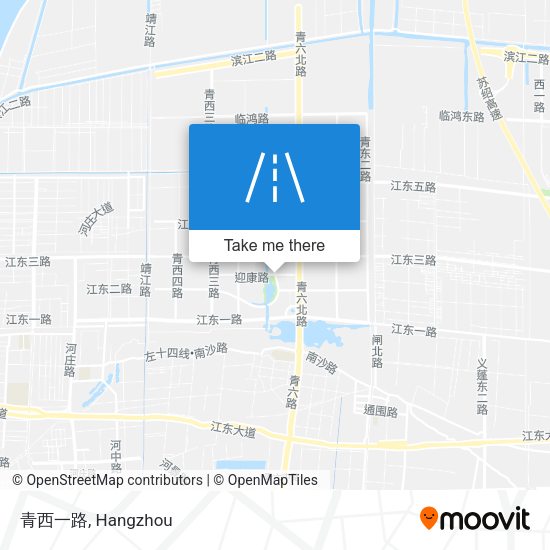 青西一路 map
