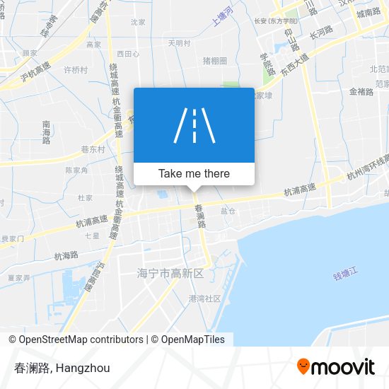 春澜路 map