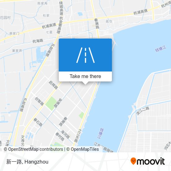 新一路 map
