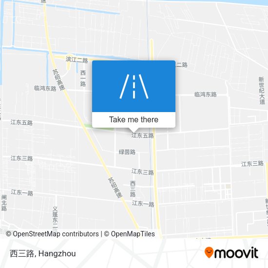 西三路 map