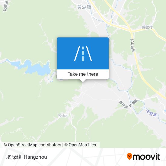 坑深线 map