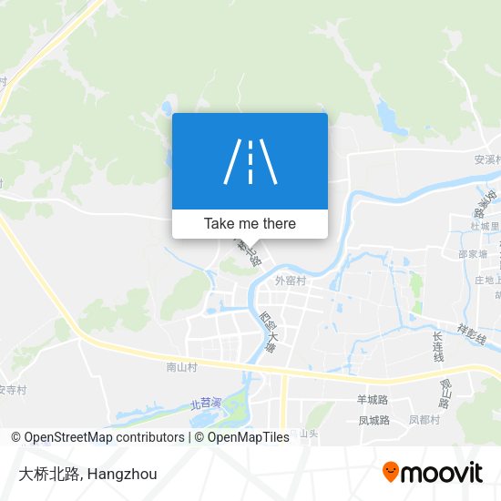 大桥北路 map