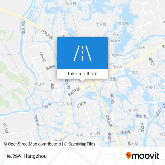 葛墩路 map