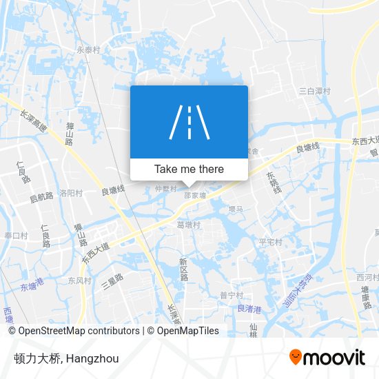 顿力大桥 map