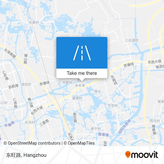 东旺路 map