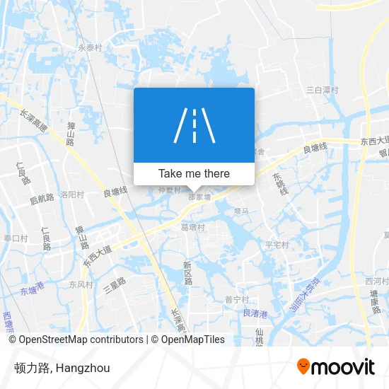 顿力路 map