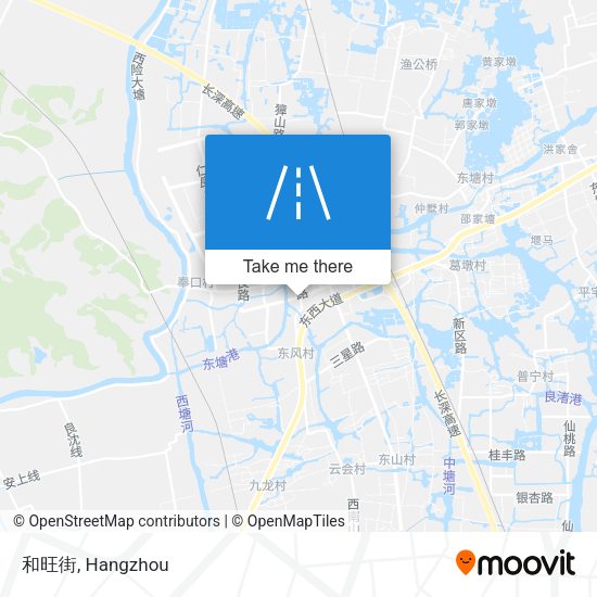 和旺街 map