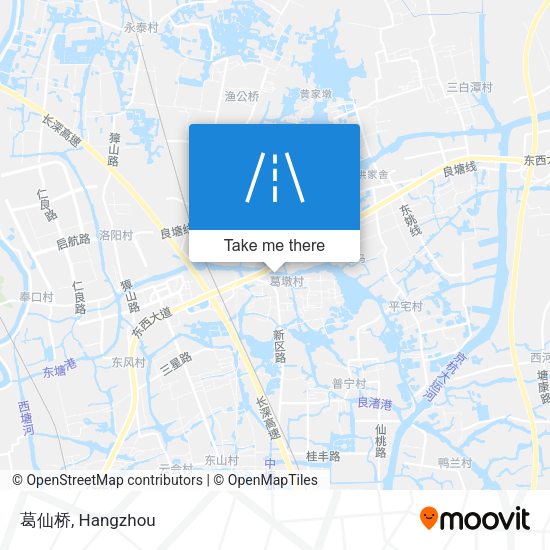 葛仙桥 map