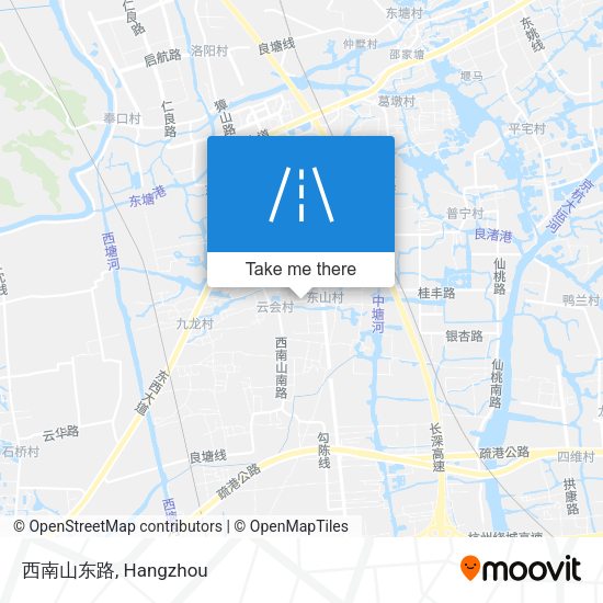 西南山东路 map