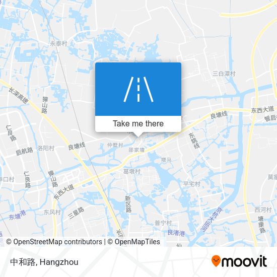中和路 map