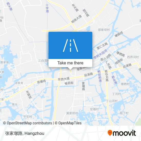 张家墩路 map