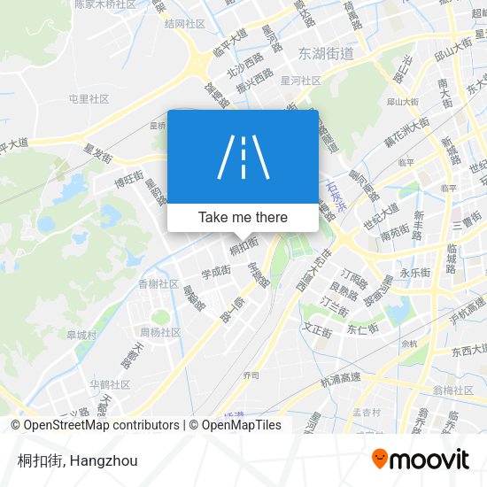 桐扣街 map