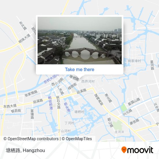 塘栖路 map