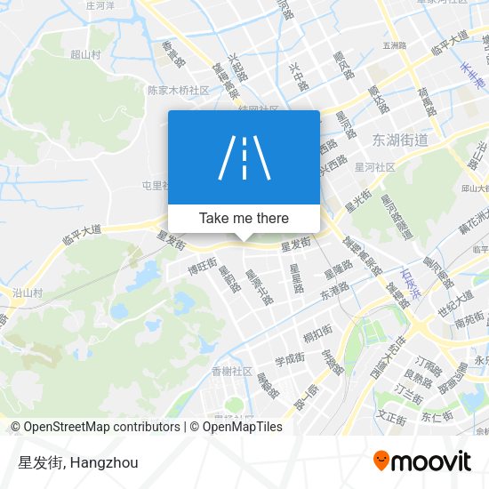星发街 map