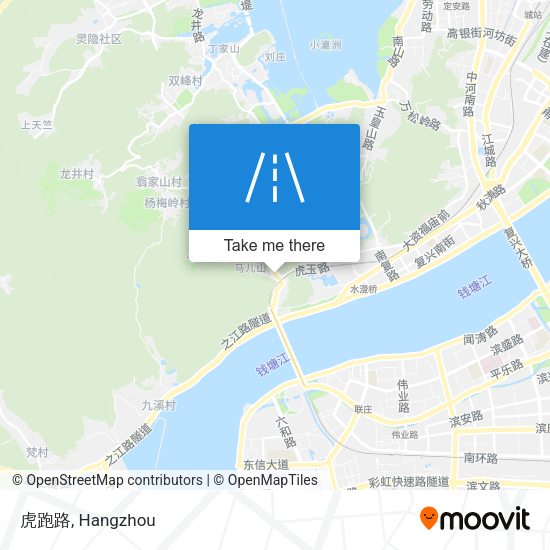 虎跑路 map