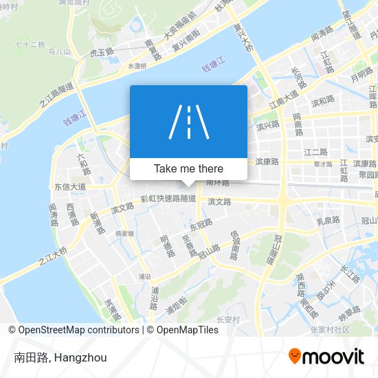 南田路 map