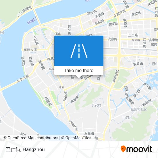 至仁街 map