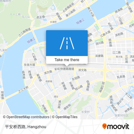 平安桥西路 map