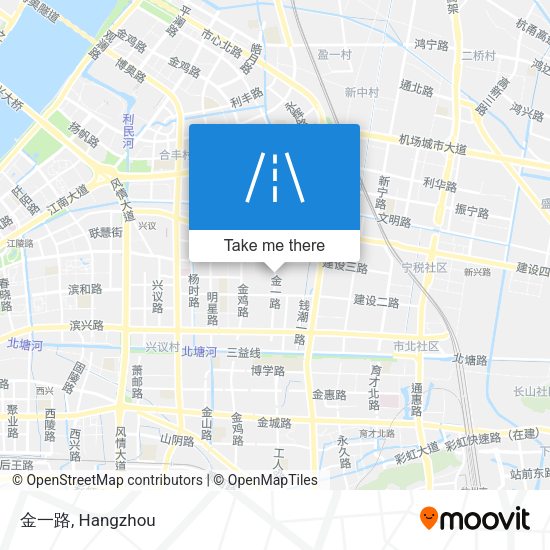 金一路 map