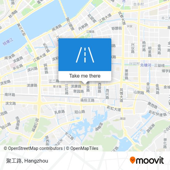 聚工路 map