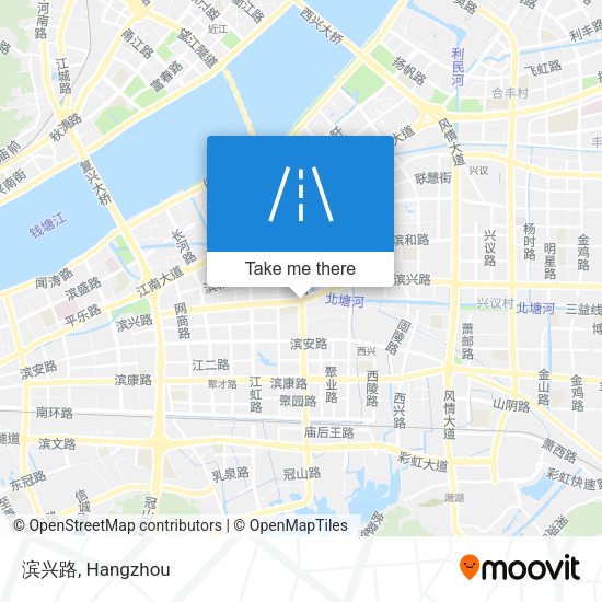 滨兴路 map