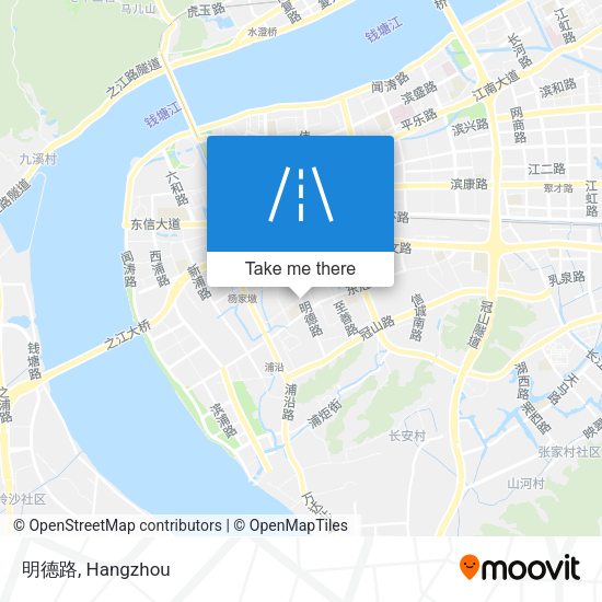 明德路 map