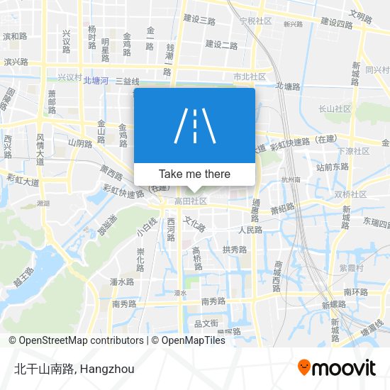 北干山南路 map