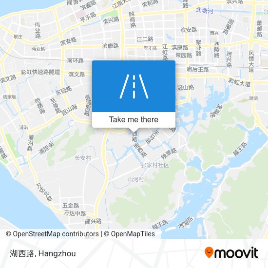 湖西路 map