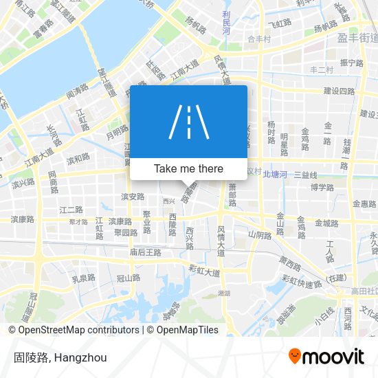 固陵路 map