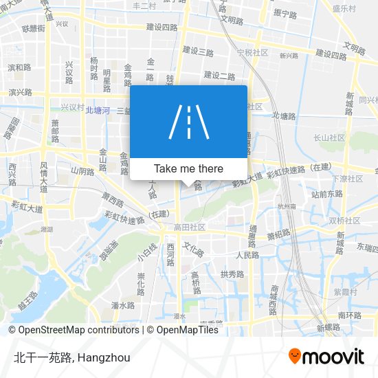 北干一苑路 map