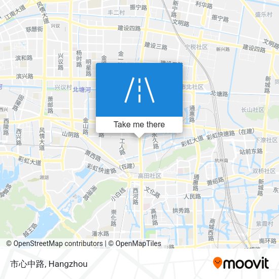 市心中路 map