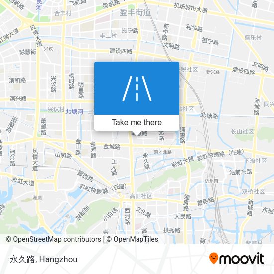 永久路 map