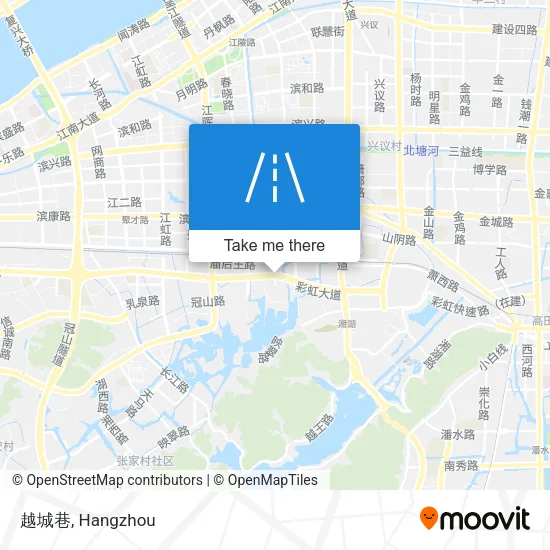 越城巷 map