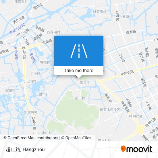超山路 map